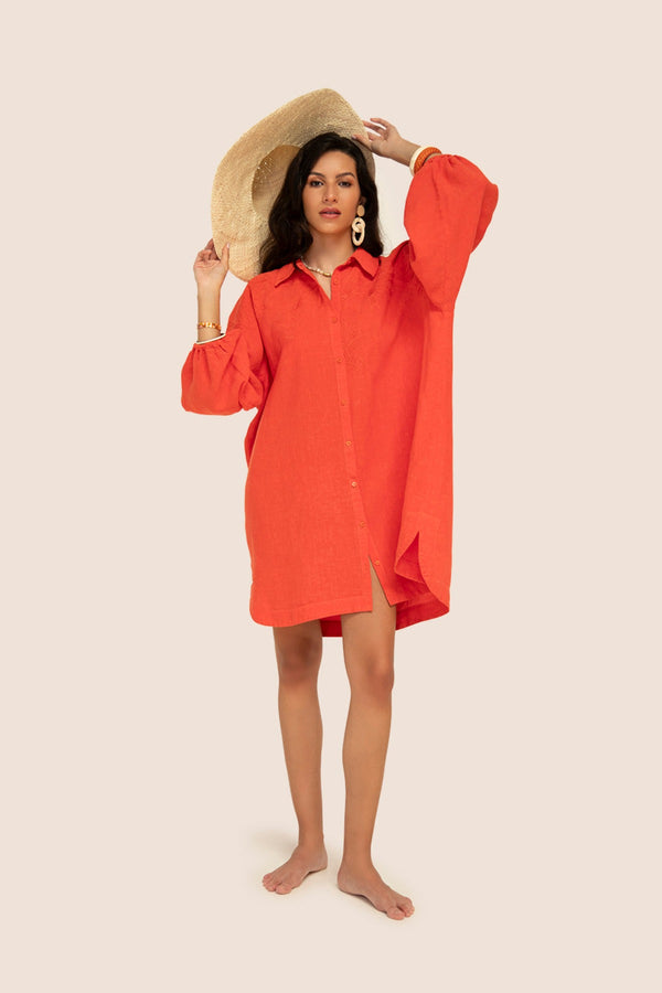 ALAYA DRESS ORANGE