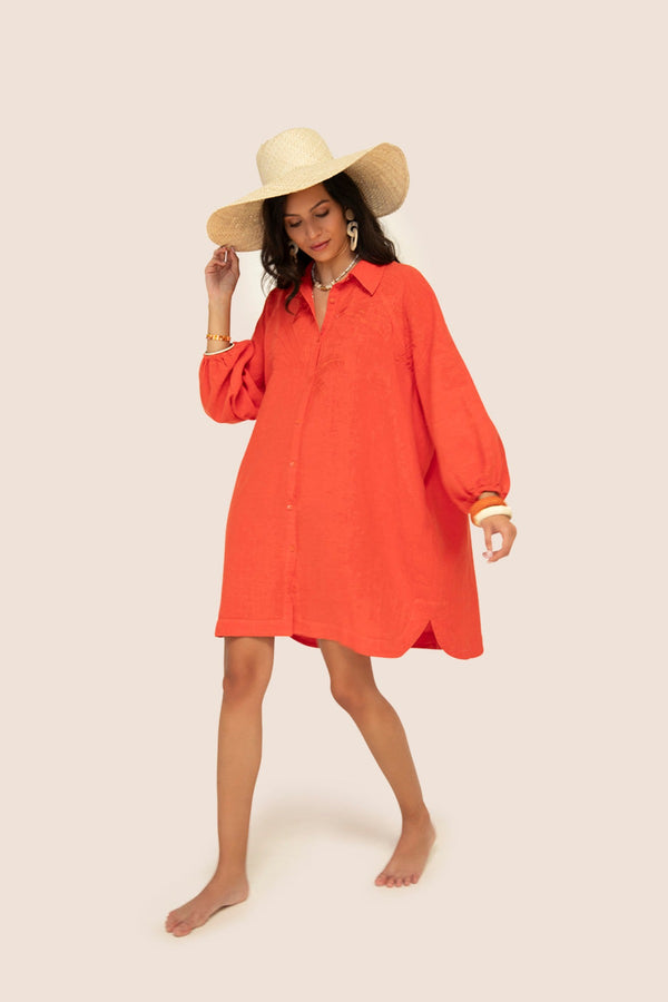 ALAYA DRESS ORANGE