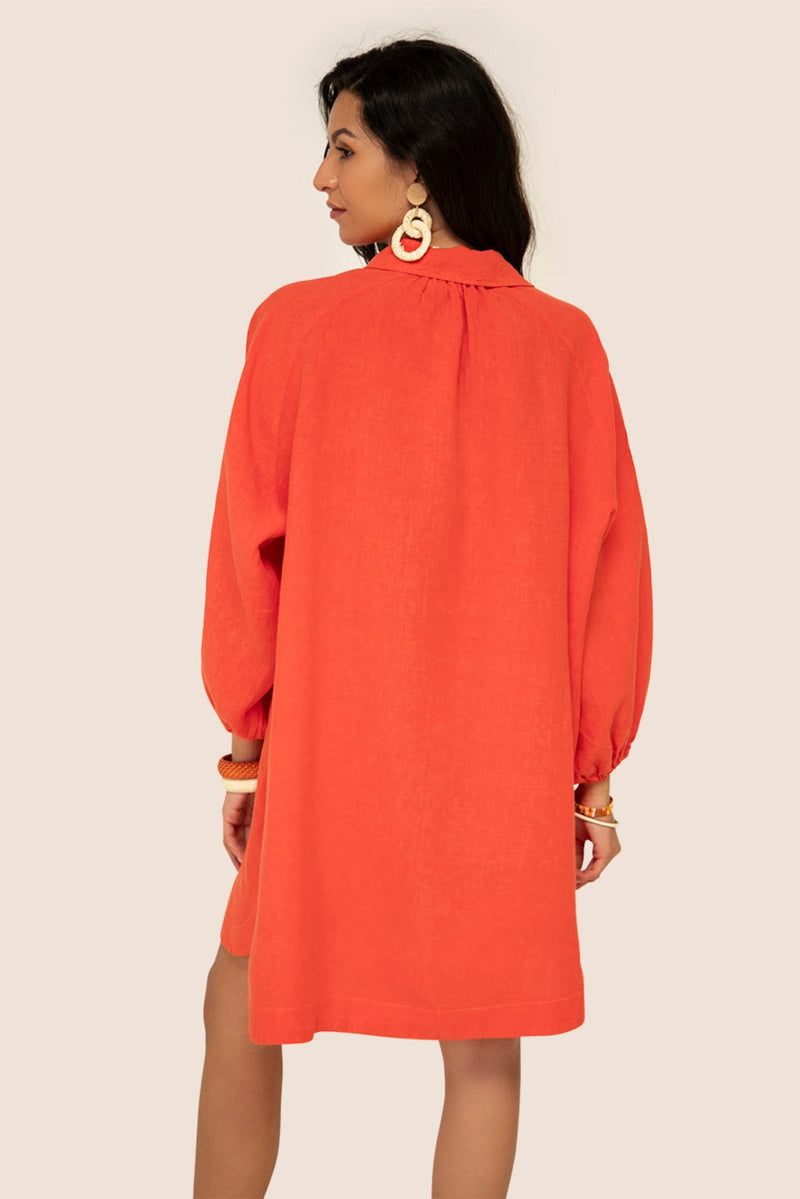 ALAYA DRESS ORANGE