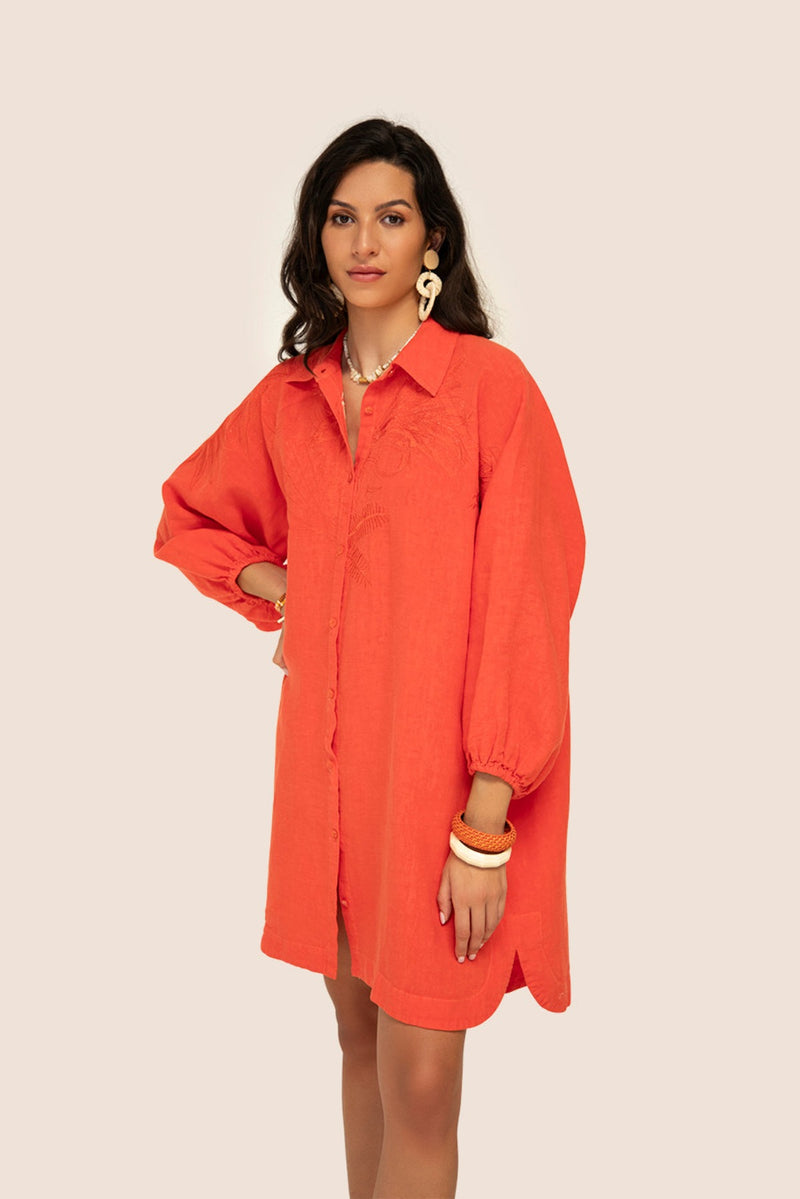 ALAYA DRESS ORANGE
