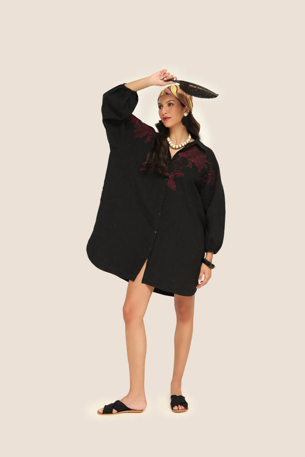 ALAYA DRESS BLACK