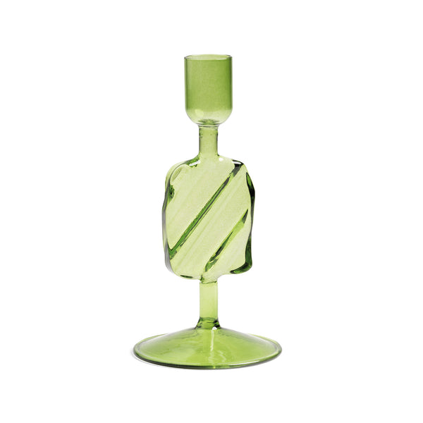 Candle Holders Puddle- Green