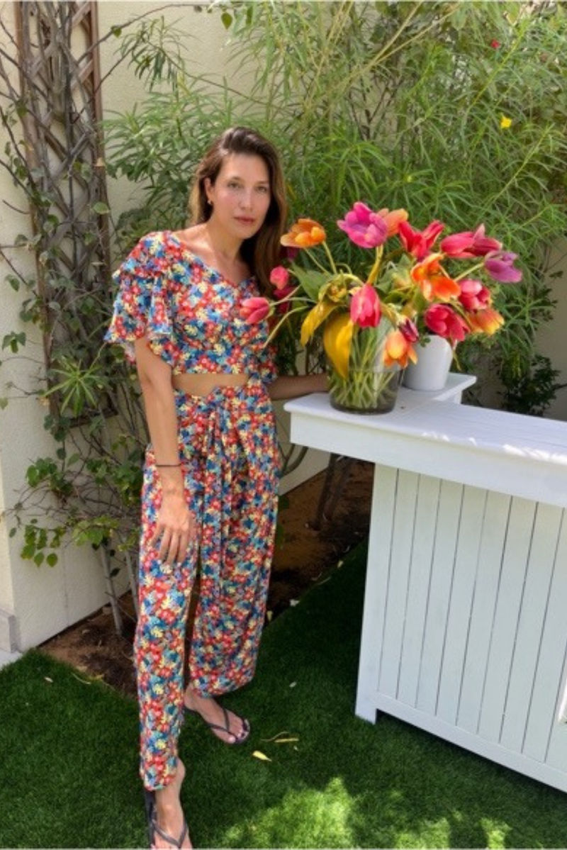 Cynthia Set - Orange Print