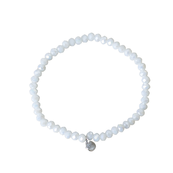 Shiny White Bracelet