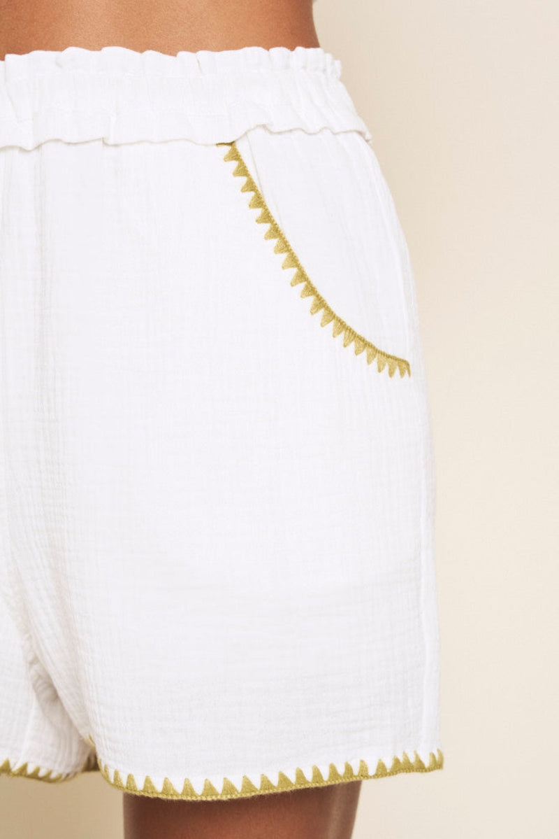 Gio Shorts - White