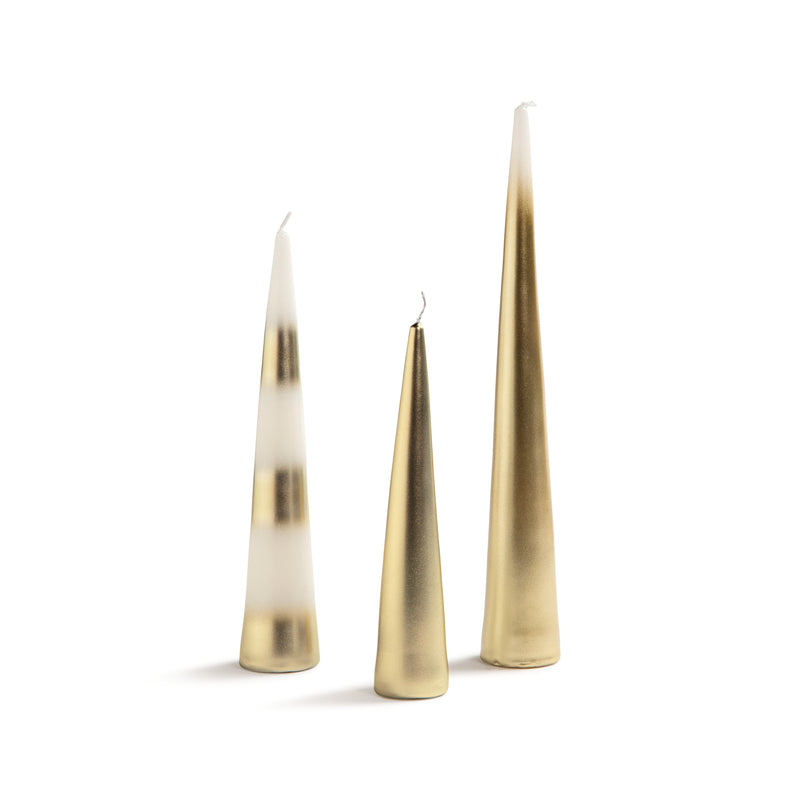Javelin Gold Candle (Set of 3)