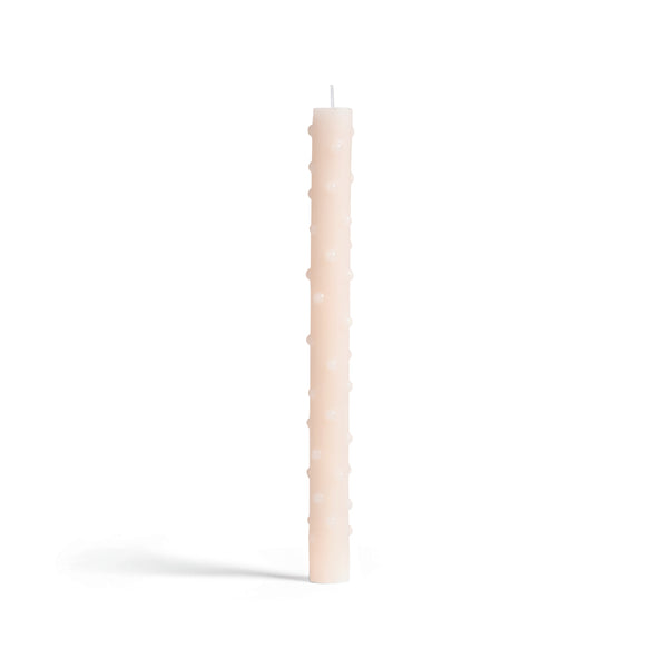 Dot Candle - Dusty Pink