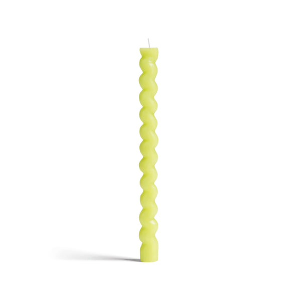 Groove Candle - Pale Yellow